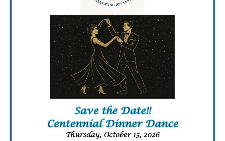 Save the Date Dinner Dance